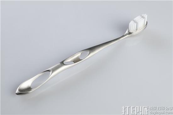 Zare推出可更换刷头的3D打印钛或不锈钢金属牙刷
