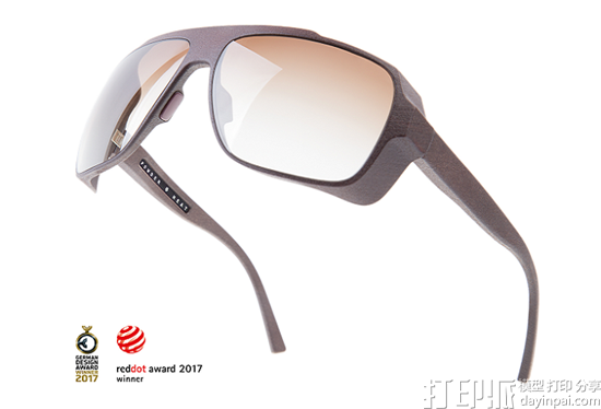 Powder&Heat提供色彩丰富、光泽良好的3D打印定制眼镜架服务 Powder&Heat提供色彩丰富、光泽良好的3D打印定制眼镜架服务