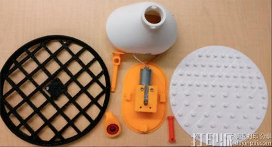 美国研究人员开发出完全开源的低成本3D打印旋转混合器