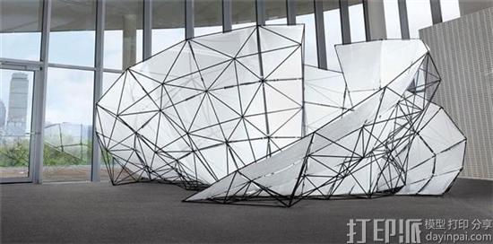 Formlabs用3D打印机制造出大型尼龙和玻璃纤维结构FUSE Pavilion