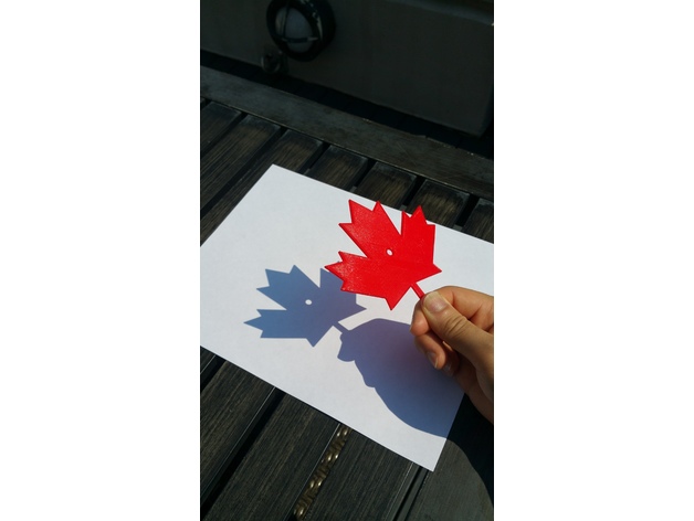 加拿大枫叶针孔投影仪