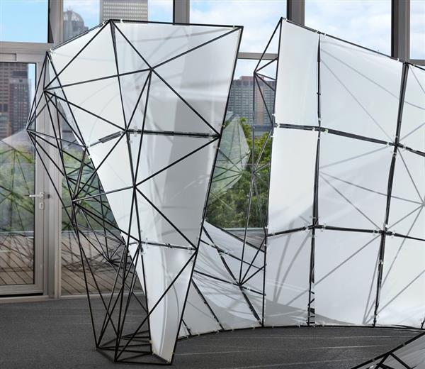 Formlabs用3D打印机制造出大型尼龙和玻璃纤维结构FUSE Pavilion