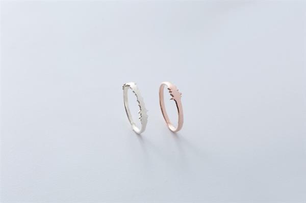 3D打印声波状戒指Encode Ring登陆Kickstarter众筹 售价1万日元起