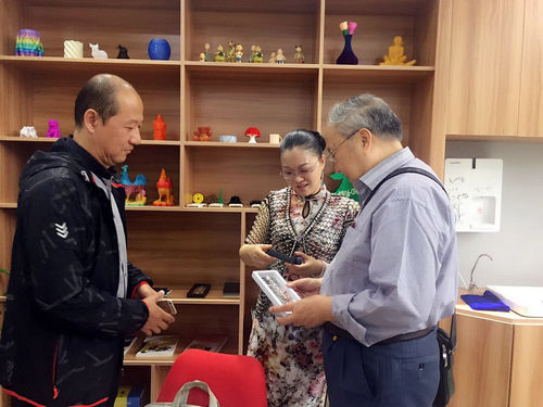 “中国3D打印第一人”颜永年一行赴温州推介科技成果