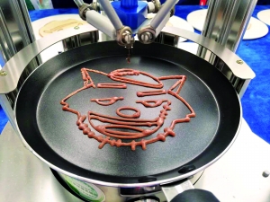 社区科普3D打印知识，3D打印美食引赞叹
