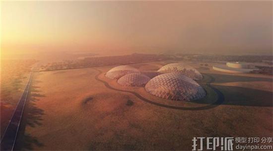 阿联酋计划耗资1.37亿美元新建火星科学城 包含3D打印空间博物馆