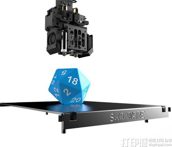 Skriware展示其新的双挤出桌面3D打印机Skriware 2 预售价1599美元