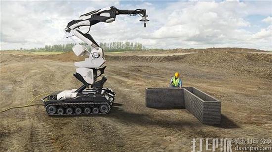 Cazza Construction发布履带式小型混凝土3D打印机X1 售价320万起