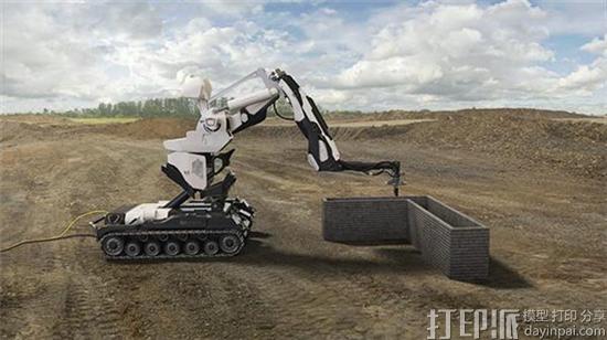 Cazza Construction发布履带式小型混凝土3D打印机X1 售价320万起