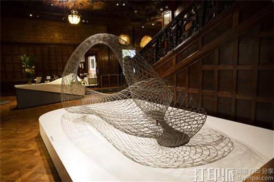 荷兰著名设计师约里斯的3D打印家具设计展在美国纽约开幕