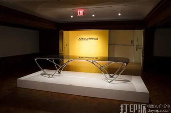 荷兰著名设计师约里斯的3D打印家具设计展在美国纽约开幕
