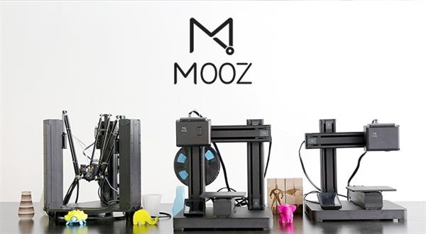 Mooz推出具有3D打印、激光雕刻和CNC雕刻的可互换头的3D打印机