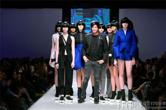两双3D打印鞋亮相美国波特兰Fashion NXT时装周 售价175美元