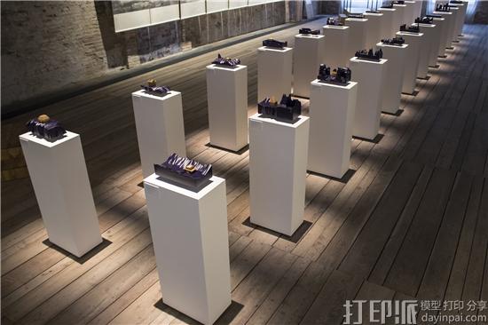 比利时建筑师展示3D打印作品
