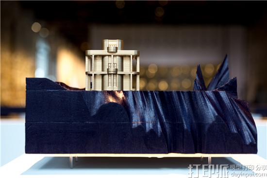 比利时建筑师展示3D打印作品