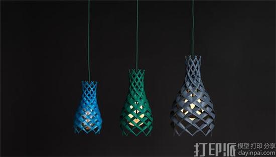 Plumen与设计师合作推出3D打印吊灯系列Ruche 售价150英镑起