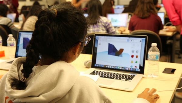 LLNL实验室和联合学区合作为女学生传授CAD 3D建模和3D打印技能
