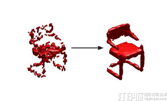 研究人员开发出可从不完整的3D扫描数据中创建数字3D对象的工具