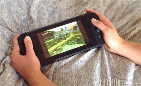 美国创客自制3D打印Switch游戏掌机复制品 用来玩任天堂复古游戏