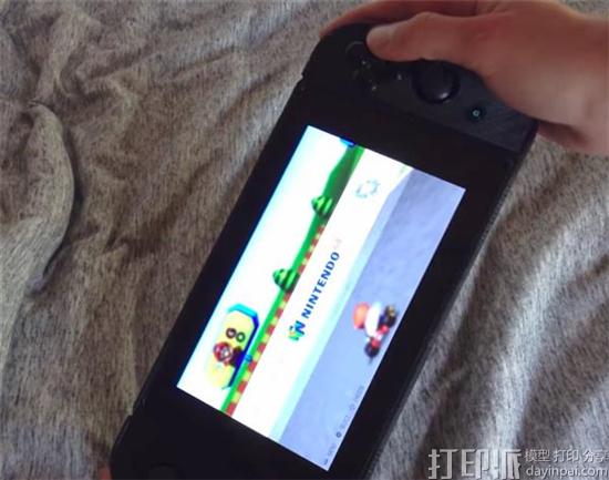 美国创客自制3D打印Switch游戏掌机复制品 用来玩任天堂复古游戏
