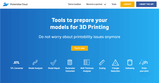 3D模型在线修复工具——Materialise Cloud