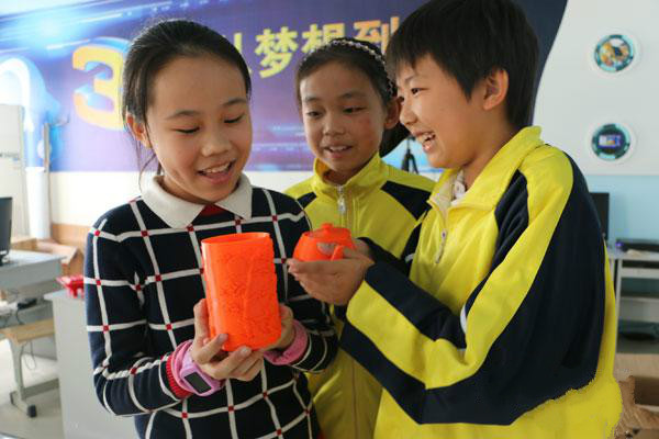 3D打印走进德州经济开发区课堂 师生学习添乐趣