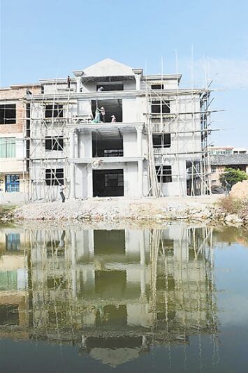 宁都县一村民“吃螃蟹” 使用3D打印技术建造房屋