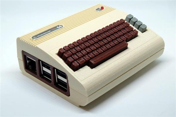 重现经典！ 创客3D打印80年代的经典家用电脑Commodore 64的复制品
