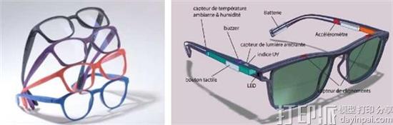 法国公司Optic 2000展示防止司机在驾驶过程中睡着的3D打印眼镜原型