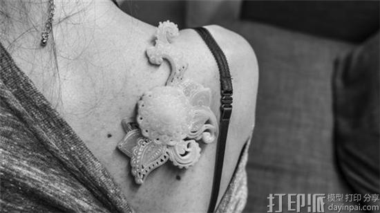 英国研究生设计3D打印“触觉纹身”希望引起人们对纹身文化的思考