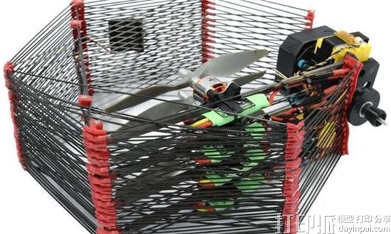 瑞士研究小组开发可承载0.5公斤快递包裹的3D打印无人机