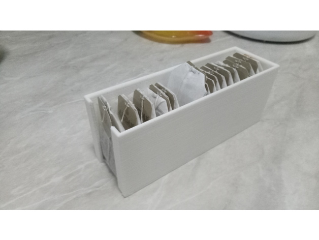 茶包收纳盒模型