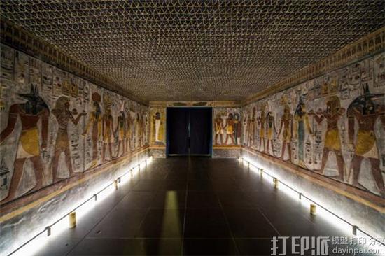 瑞士基金会借3D扫描和3D打印技术制作3D打印古埃及法老陵墓 瑞士基金会借3D扫描和3D打印技术制作3D打印古埃及法老陵墓