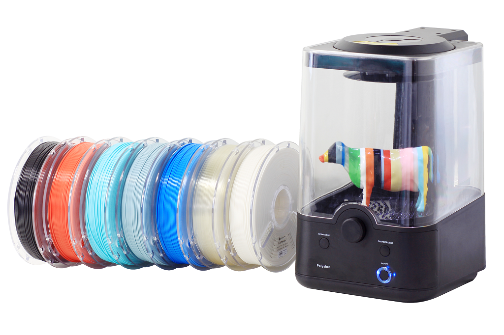 Polymaker推出改进后的更平滑的3D打印材料Polysher