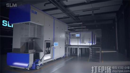 SLM Solutions推出超大型可扩展金属3D打印机SLM 800 SLM Solutions推出超大型可扩展金属3D打印机SLM 800