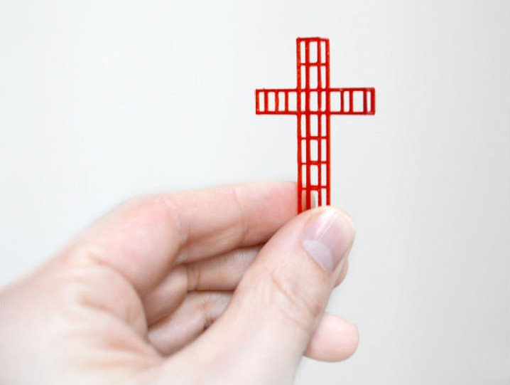 十字架建筑模型