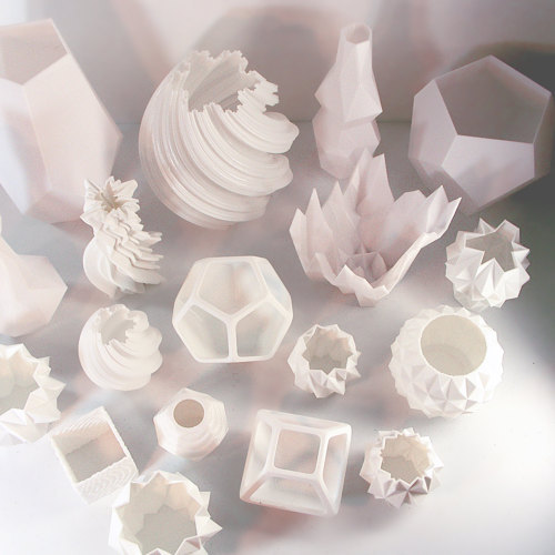 前皮克斯动画工作室设计师开设网店销售3D打印花瓶