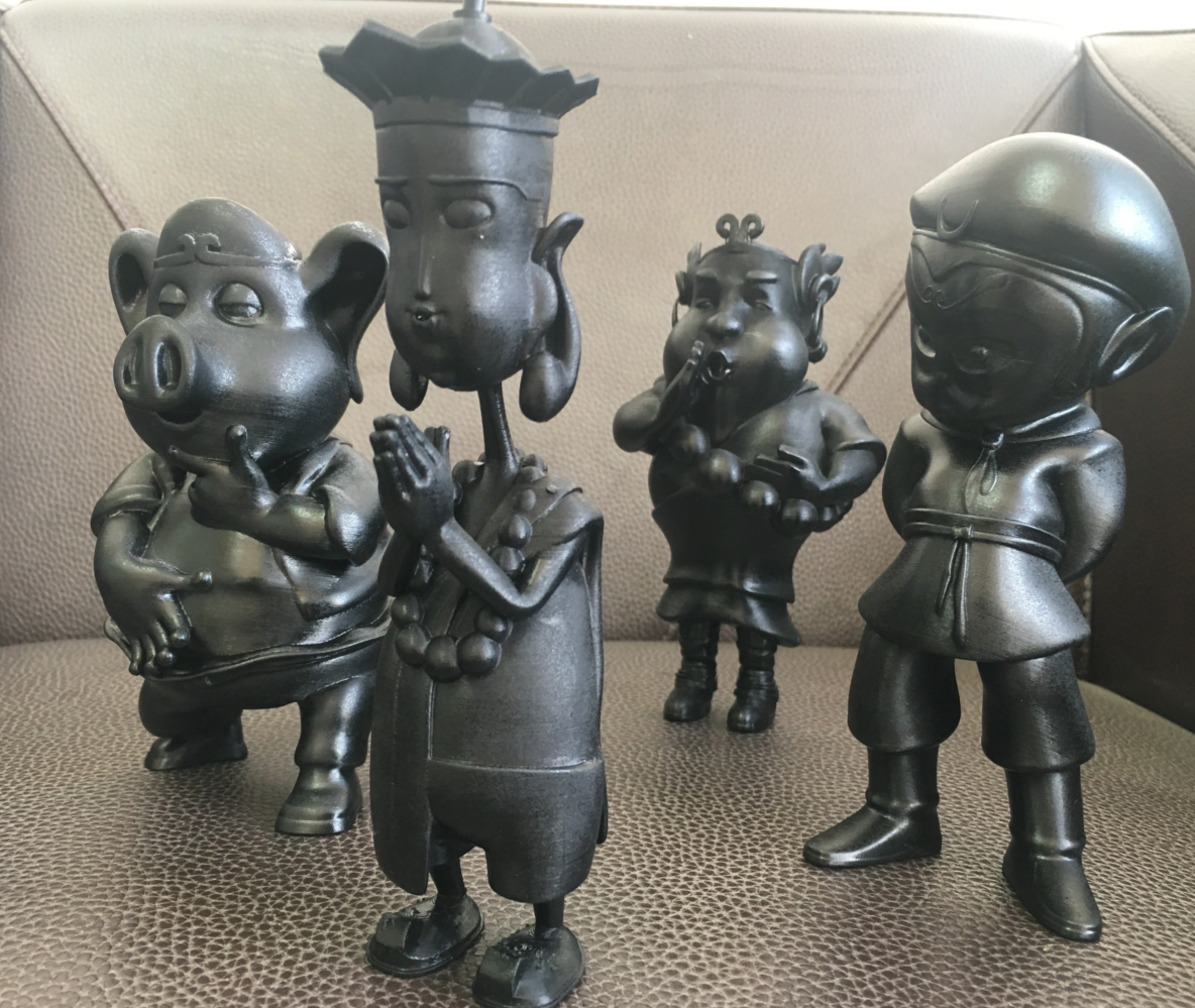 3D打印圈惊现“取经人” 西游记Q版模型精彩出炉