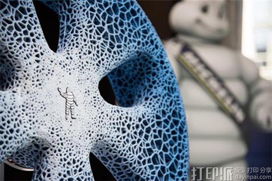 米其林的3D打印无气轮胎被《时代周刊》评为2017年最佳发明之一
