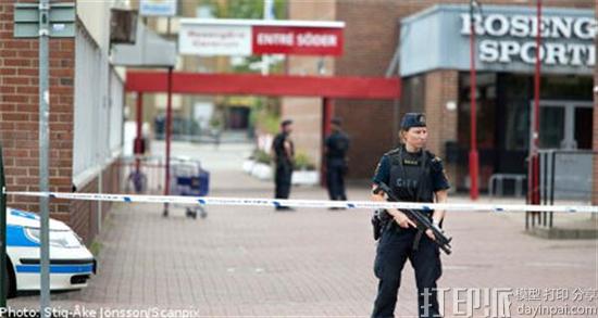 瑞典海关官员公开表示对自制3D打印枪支武器危险性的担忧