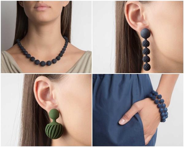 意大利时尚品牌Maison 203推出3D打印首饰轴承系列