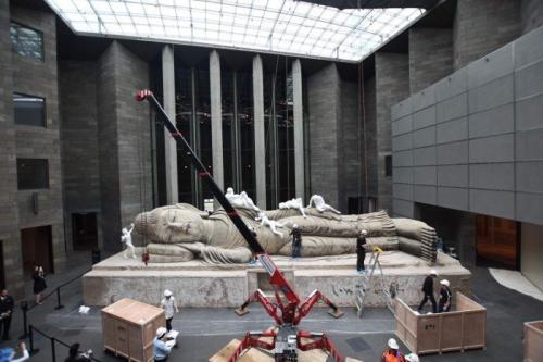 3D打印中国卧佛入驻澳国立美术馆展 寓意和谐宽容