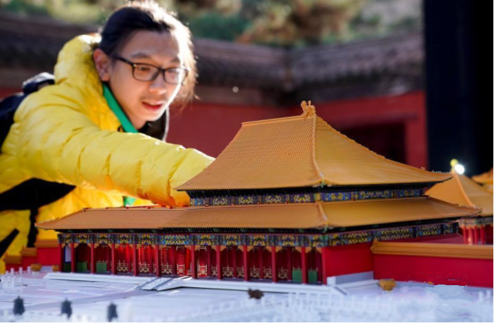 3D打印故宫微缩模型亮相“文化+科技”国际论坛