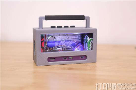 知名创客Ruiz兄弟发布新作：老式录音机样式的3D打印Wi-Fi音箱