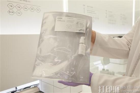 化妆品巨头韩国爱茉莉太平洋公司推出根据个人肤质定制的3D打印面膜