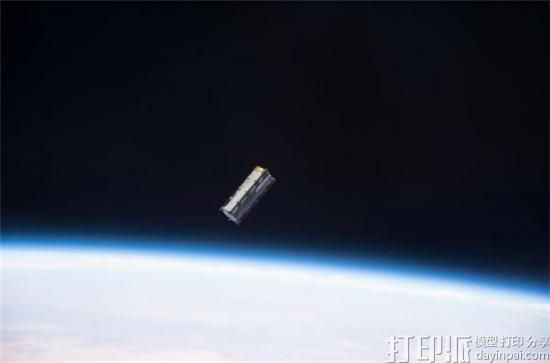 第一颗完全3D打印卫星TuPOD从国际空间站成功发射