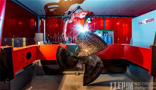 全球首款符合认证的3D打印船舶螺旋桨在在荷兰研制成功 全球首款符合认证的3D打印船舶螺旋桨在在荷兰研制成功