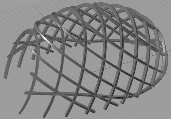 rhino建模教程：绘制镂空建筑物