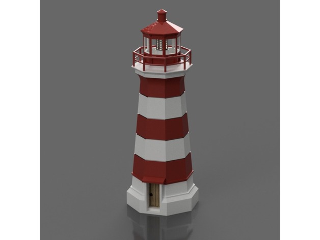 灯塔3D模型