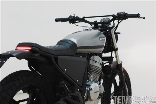 BORN Motor用3D打印零部件为定制化限量版摩托车生产节省成本